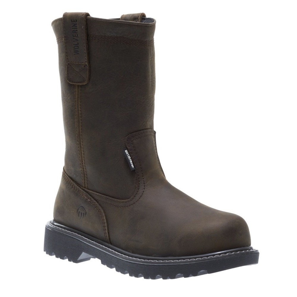 Wolverine Men Floorhand Waterproof Steel-Toe Work Boots Sz 11.5 EW, W10680 New!